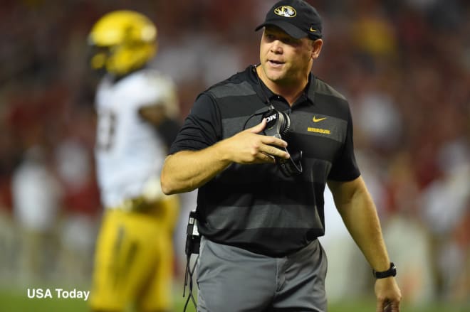 Barry Odom said Missouri hurt itself during the first two series of the game against Alabama.