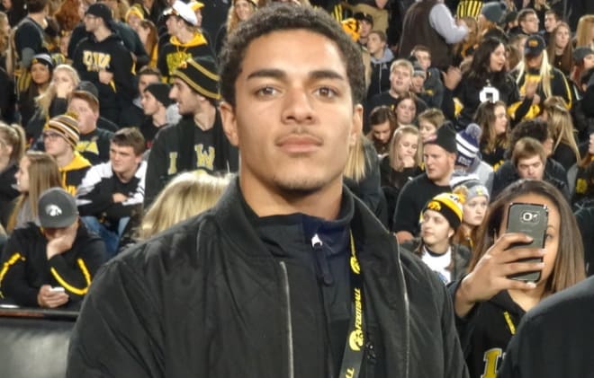 Amani Hooker makes his official visit to Iowa City this week.