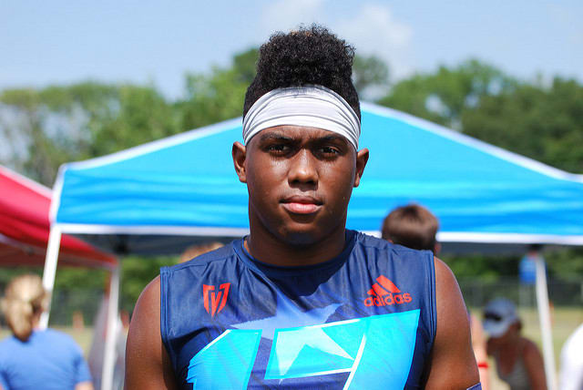 Jones was glad to add his first SEC offer, from Texas A&M, last week.