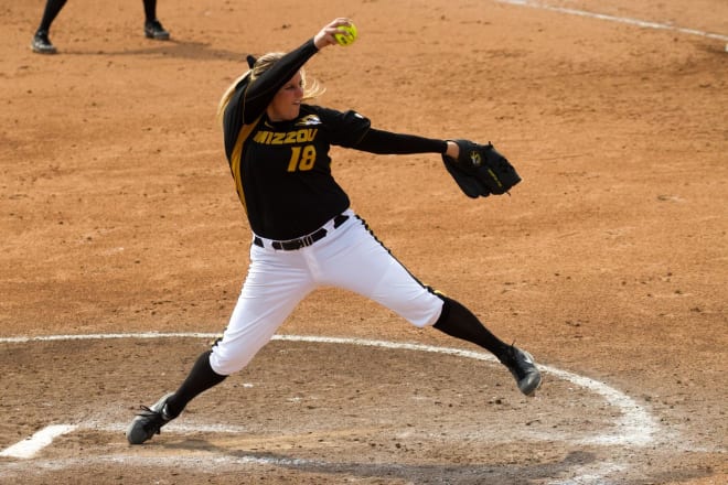 Chelsea Thomas' final win in her unprecedented Missouri career came when she held Hofstra to one hit in Missouri's 2013 NCAA Regional.