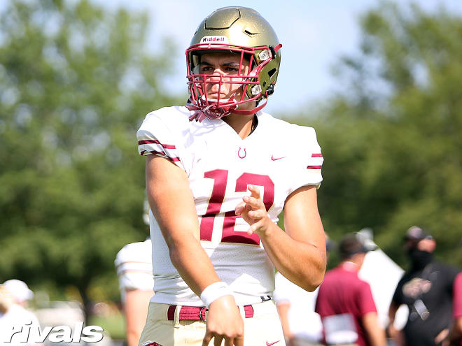 Dylan Lonergan covers visit with the Florida Gators