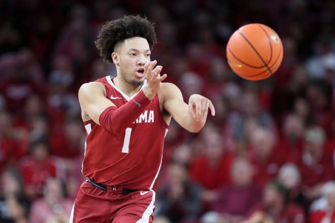 Alabama basketball guard Mark Sears. Photo | Nelson Chenault-USA TODAY Sports