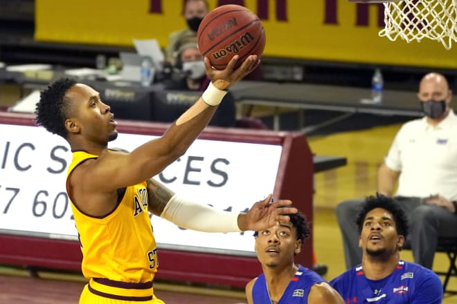 Kimani Lawrence took advantage of his extra year of eligibility to return as ASU's most experienced player