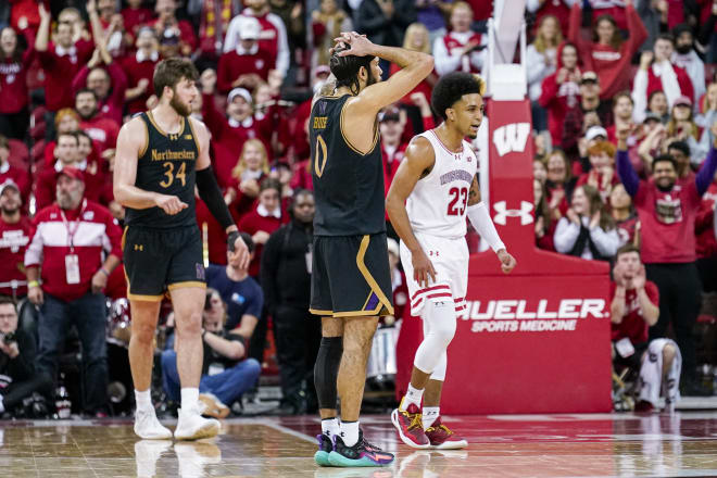 Boo Buie lets his frustration show in a 71-63 loss at No. 15 Wisconsin.