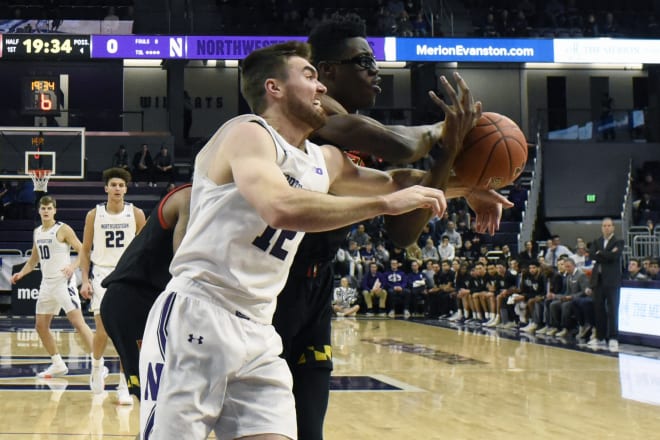 Pat Spencer scored 17 points to lead Northwestern.