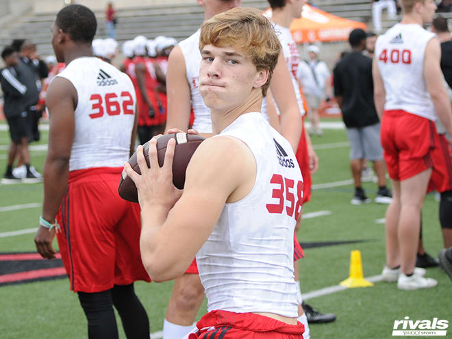 Jakson Thomson turned in a strong performance at the Dallas Rivals 3 Stripe Camp.