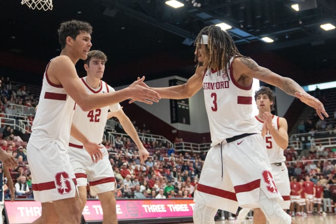 Brandon Angel (left) and Kanaan Carlyle (right) fired up. 