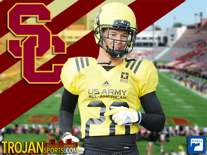 Bubba Bolden announced his commitment to USC at the U.S. Army All-American Bowl.