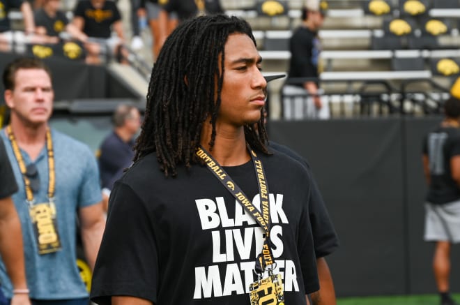 Class of 2023 safety Jamison Patton added an offer from the Iowa Hawkeyes on Thursday.