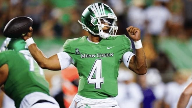 North Texas QB Chandler Rogers will receive an in-home visit from Arkansas.