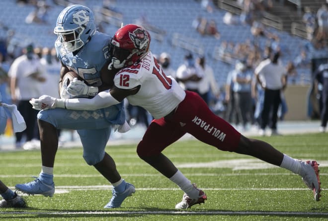 NC State Wolfpack football safety Devan Boykin