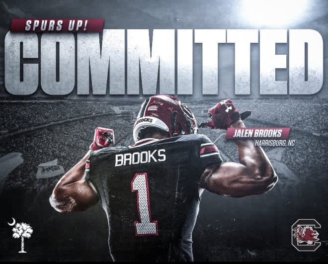 South Carolina football WR transfer Jalen Brooks officially added to