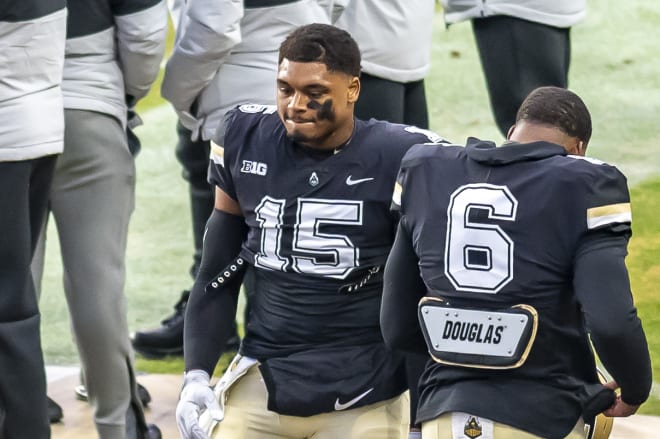 DaMarcus Mitchell - Purdue DE/LB Highlights 