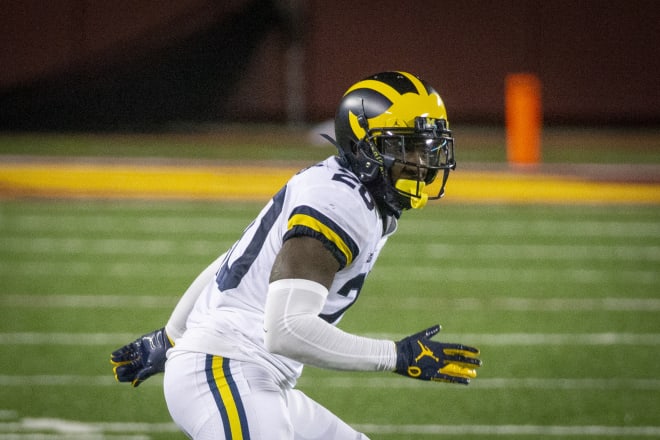 Michigan Wolverines football fifth-year senior safety Brad Hawkins returned for one more year in Ann Arbor.