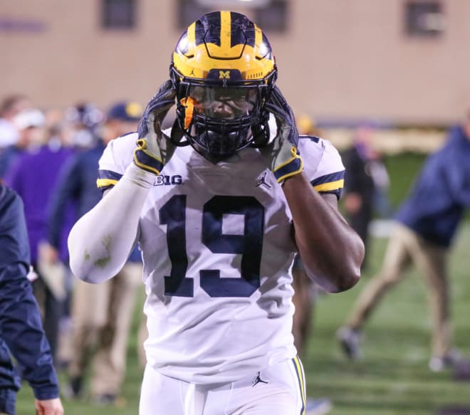 Kwity Paye has had a lights out camp for Michigan.
