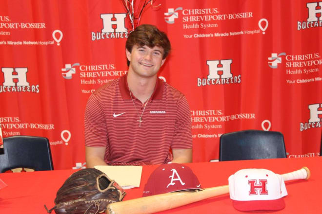 Arkansas signee Peyton Stovall is a potential first-round pick in this year's MLB Draft.