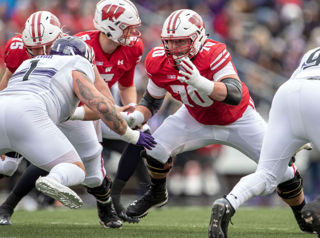 NFL Draft 2022: Wisconsin OL Josh Seltzner on training, Shrine