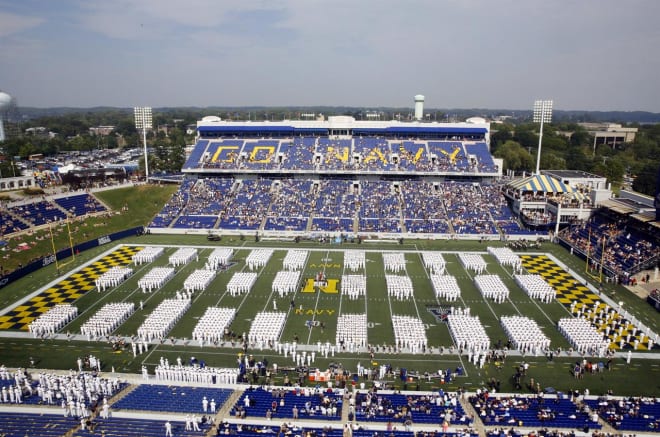 Navy-Marine Corps Memorial Stadium in Annapolis, Md.