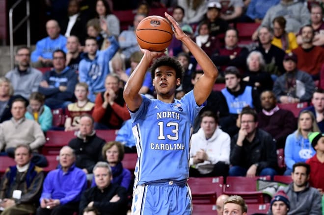Cam Johnson and the Tar Heels are excited to have gone 9-0 in ACC opponents' home arenas this season.