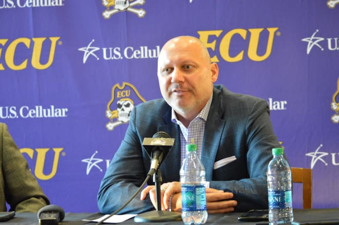 ECU head coach Jeff Lebo decided to resign on Wednesday and he addressed the press.