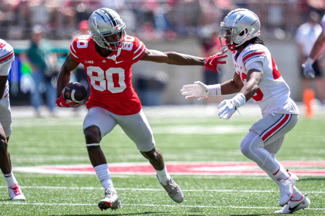 Former Ohio State freshman wide receiver Noah Rogers is transferring to NC State.