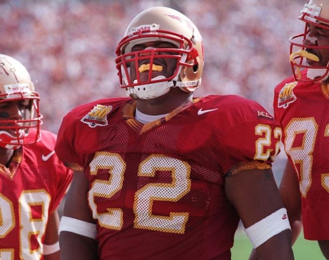 Clarence 'Pooh Bear' Williams was a beloved member of the Florida State offensive backfield in the mid-1990s.