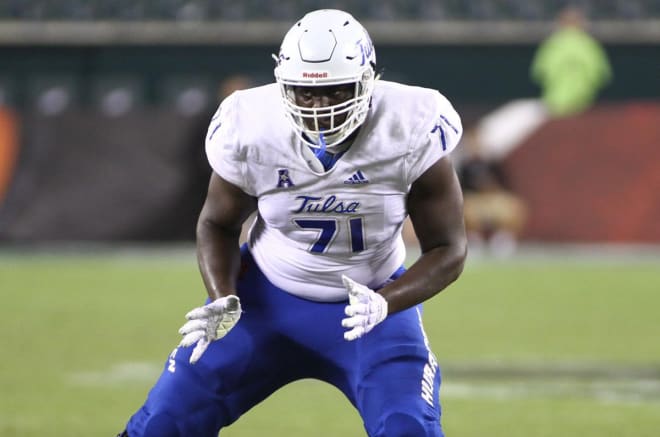 Tulsa OL Chris Paul is a leader on and off the field.