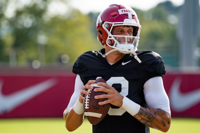 Feleipe Franks has officially been named Arkansas' starting quarterback.