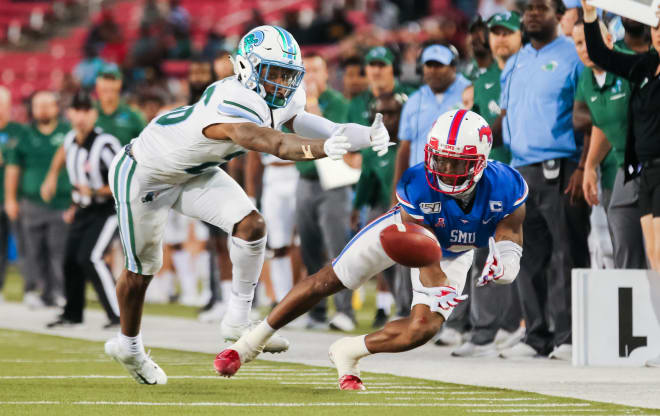 James Proche caught seven of his 111 catches in 2019 in the home finale against Tulane.