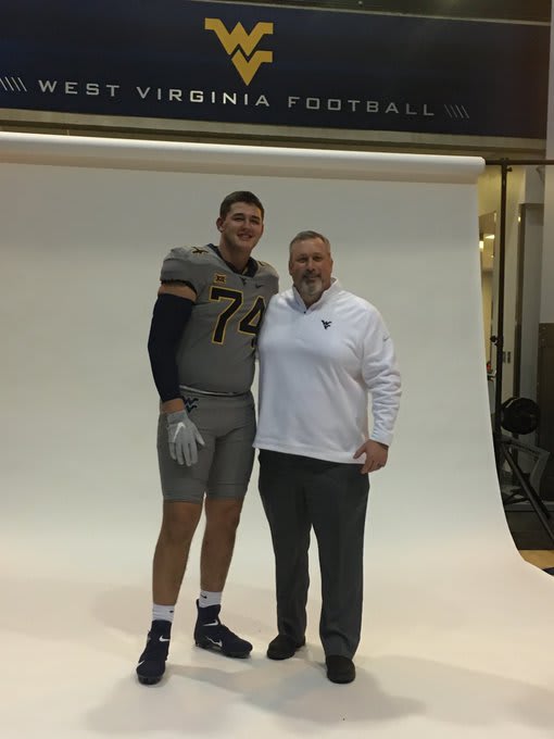 Milum has committed to the West Virginia Mountaineers football program. 