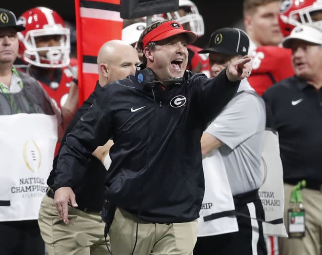 Georgia coach Kirby Smart