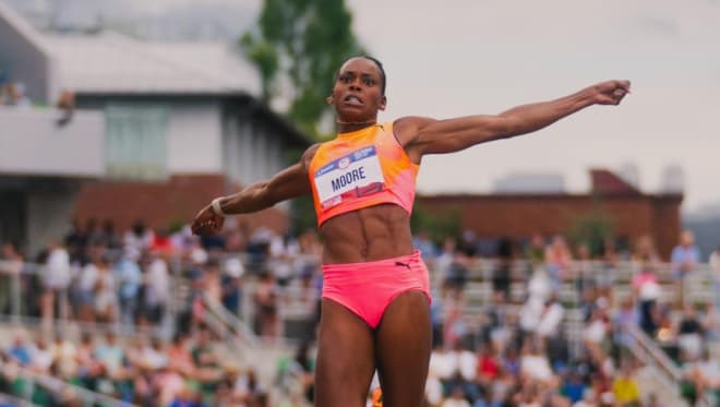 Moore Makes History at the Olympic Trials