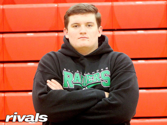 Chicago Marist offensive lineman and Notre Dame commit Pat Coogan