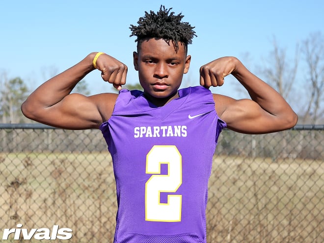 Alabama wideout Christian Lewis is a name to know in the 2021 class.