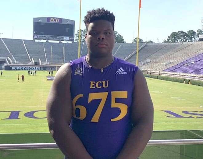 Vance County interior offensive lineman Omari Allen has joined the 2022 commitment class at ECU.