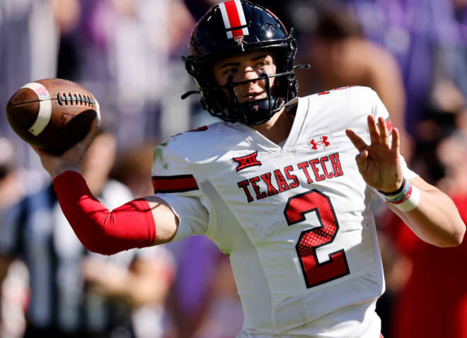 Texas tech clearance football