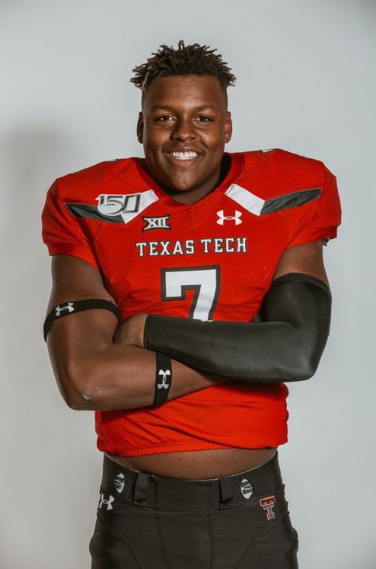 Chris Murray on his unofficial visit to Texas Tech