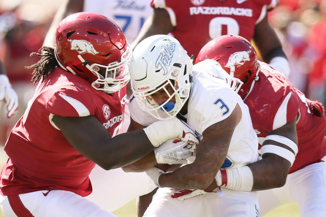 Shamari Brooks was a bright spot for Tulsa, rushing for 91 yards on 20 carries.