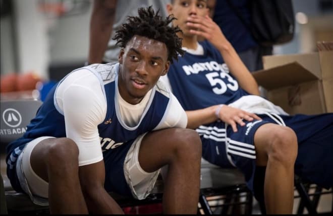 Highly touted small forward Nassir Little released his Top 5 schools Wednesday evening, and it includes UNC.