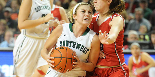 Lincoln Southwest senior Alex Barada (3) led her team to a state title and a spot on our Class A girls all-state team.