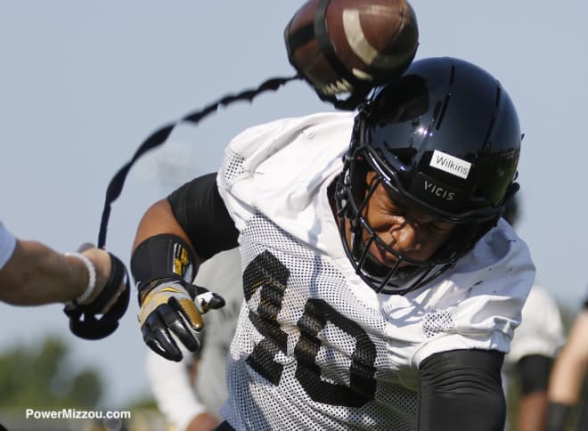 Cameron Wilkins is one of four true freshman linebackers on Missouri's roster.