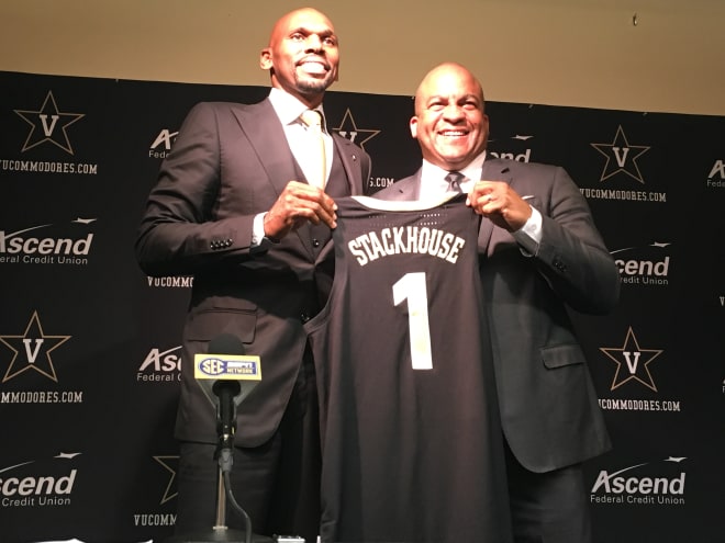 Jerry Stackhouse (left) and Malcolm Turner.