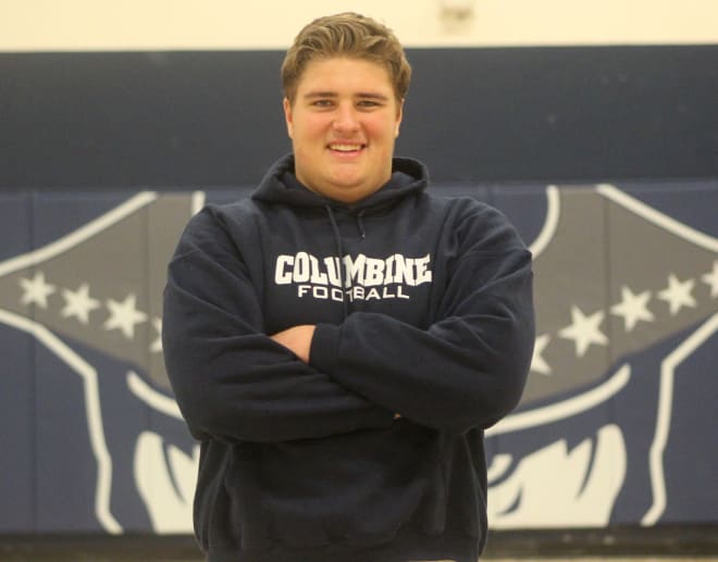Littleton (Colo.) Columbine four-star offensive tackle Andrew Gentry said he plans on being in Ann Arbor for the Michigan Wolverines' football game against Notre Dame on Oct. 26.