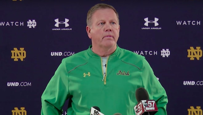 Kelly, whose team has four spring practices remaining before the Blue-Gold Game, believes the Irish defensive line is being underrated and is better then it has been given credit for.