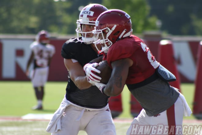 Ben Hicks has been named Arkansas' starting quarterback for Week 1.