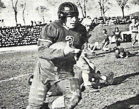 Before he was a Tar Heel, Charlie "Choo Choo" Justice drew accolades playing football for the Navy during WWII.