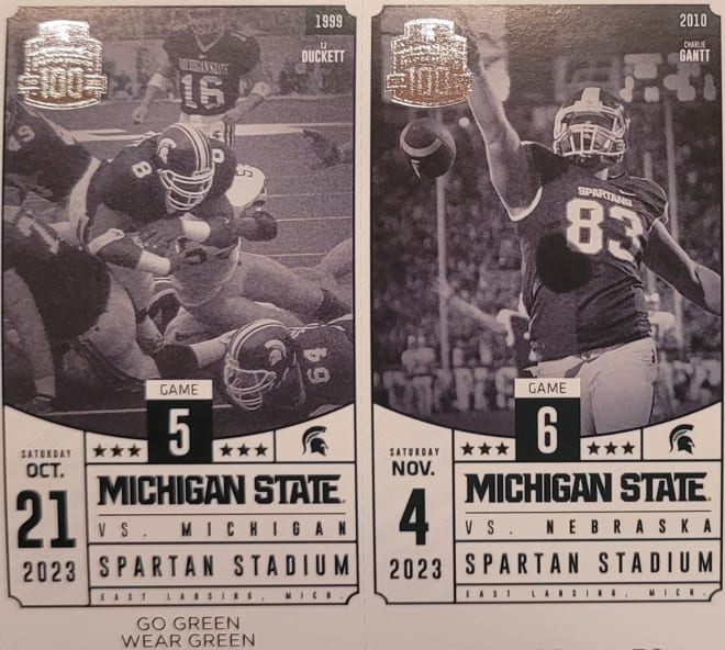 Tickets for Game 5 and Game 6.