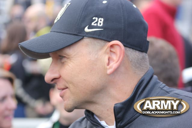 Army 4th year head coach Jeff Monken