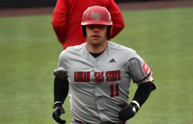 Brandon Hager went 5-for-6  at the plate for the Red Wolves.