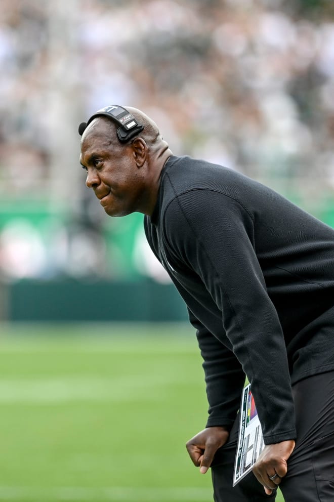 Suspended Michigan State head coach Mel Tucker on Sept. 9, 2023